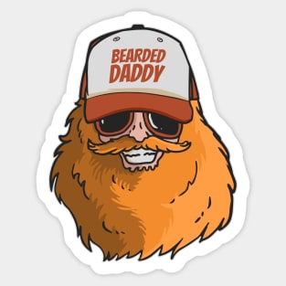 Bearded Daddy Sticker